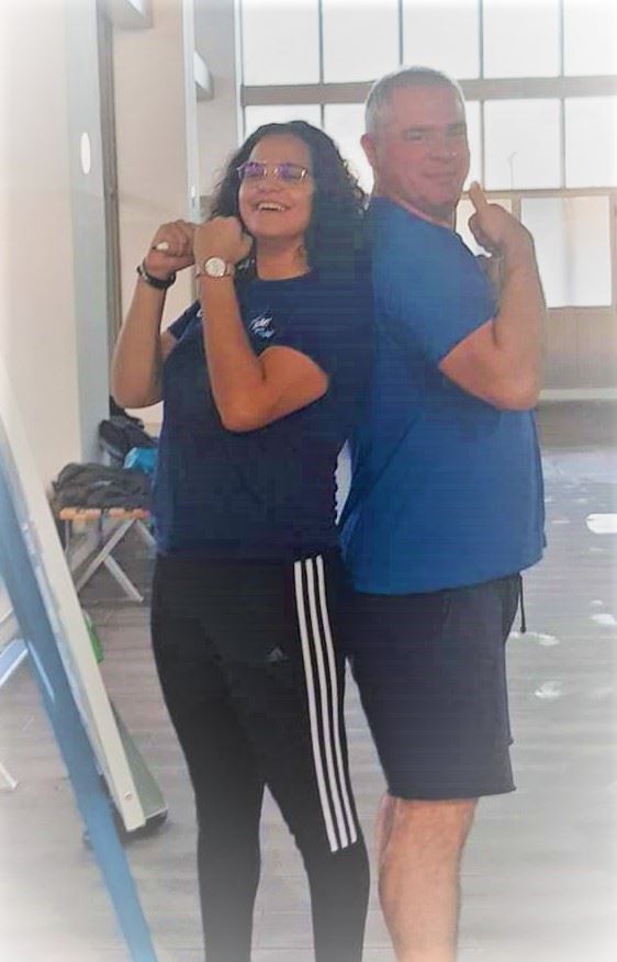 Coaches of the International Finswimming Camp in Tunis