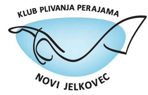 Klub plivanja perajama Novi Jelkovec logo